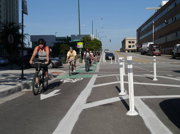 Chicago cyclists Chicago cyclists