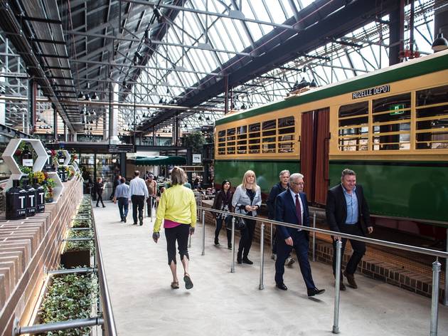 Interior at Tramsheds Interior at Tramsheds