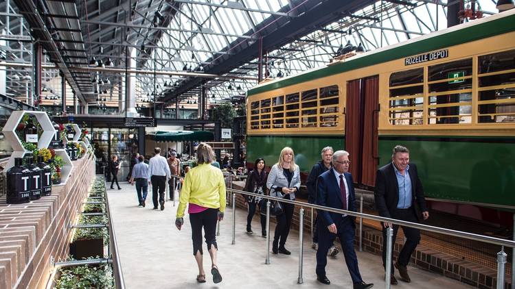 Interior at Tramsheds