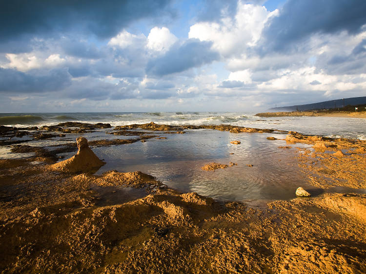 Der Akhziv Strand