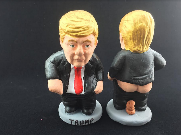 caganer Trump caganer Trump