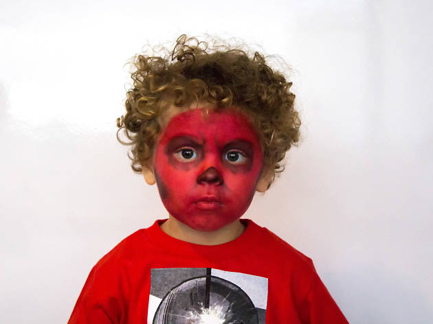 Pintacaritas de Red Skull Maquillaje para Red Skull de Marvel