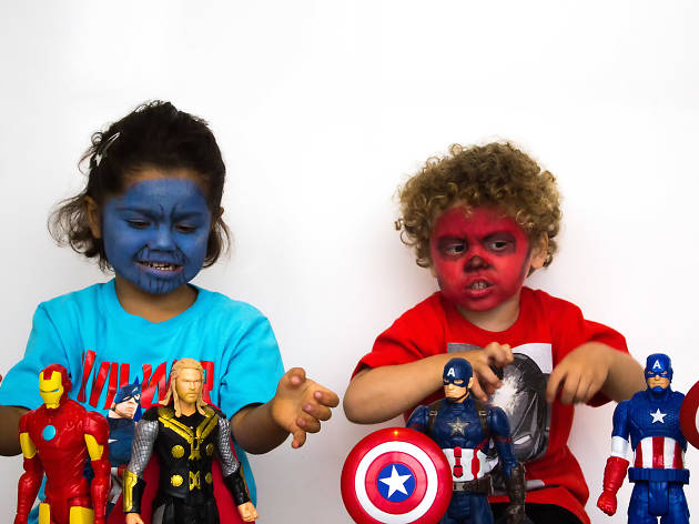Maquillaje de súpervillanos de Marvel para Halloween Maquillaje de súpervillanos de Marvel para Halloween