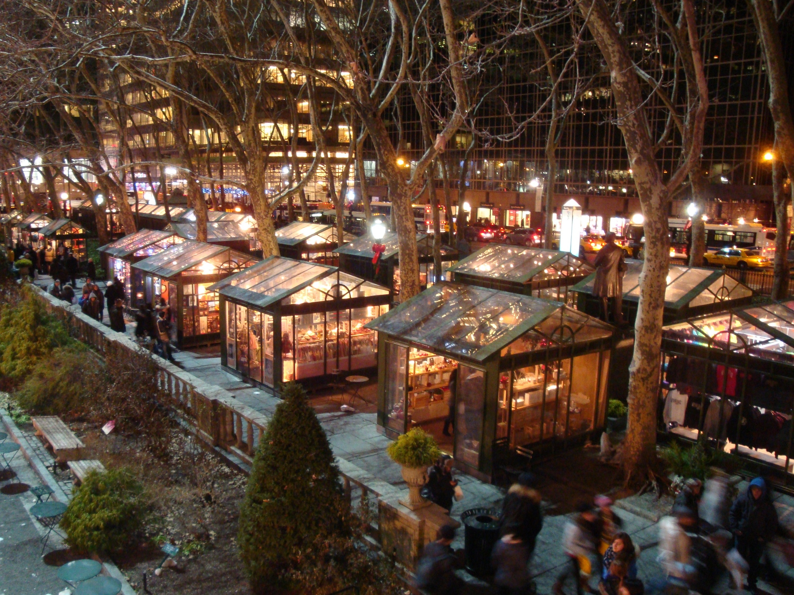 Bryant Park Christmas Market 