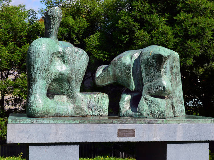 Henry Moore, ‘Two Piece Reclining Figure No 3’, 1961