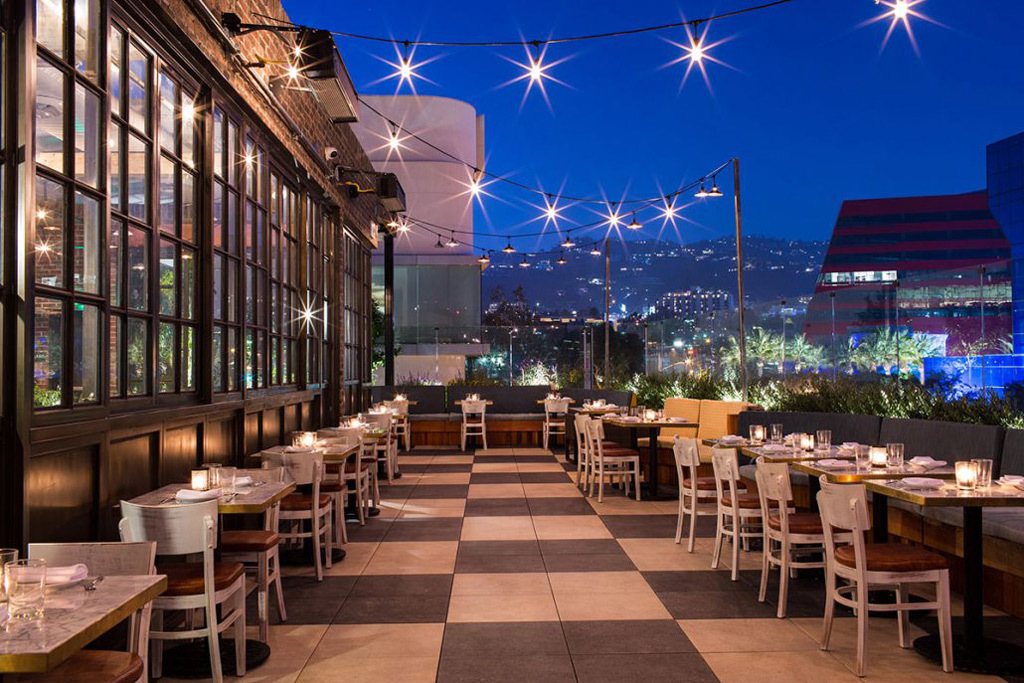 most romantic rooftop restaurants in los angeles