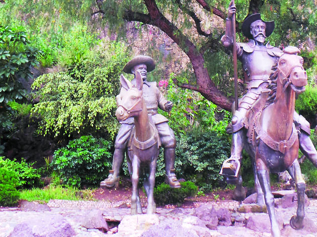 Estatua de Sancho y Don Quijote en Guanajuato Estatua de Sancho y Don Quijote en Guanajuato