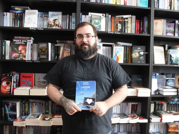 (Julien nous présente son dernier coup de coeur : 'Latium' de Romain Lucazeau, tome 1 (Denoël, Lunes d'Encre) © Nicolas Hecht)