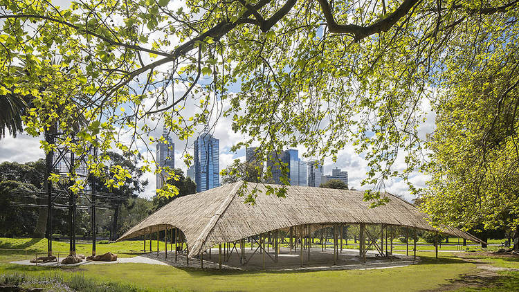 Grab a coffee and check out activities at MPavilion