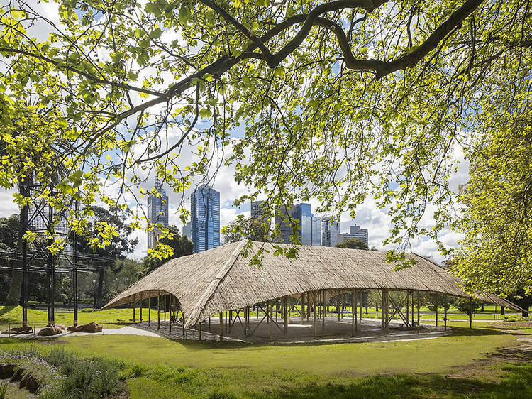 Grab a coffee and check out activities at MPavilion