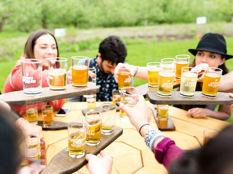 Sip your way through four weekend getaways to nearby orchards