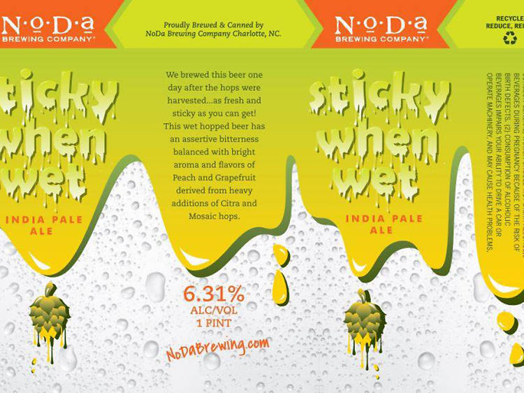 Sticky When Wet, NoDa Brewing Company, Charlotte, NC