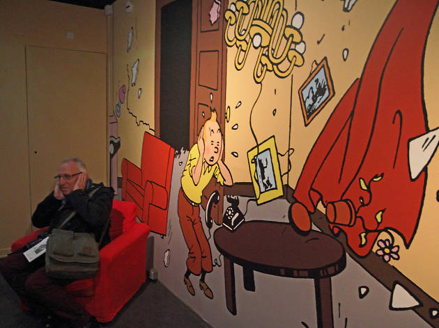 Hergé exposition Grand Palais Tintin Hergé exposition Grand Palais Tintin