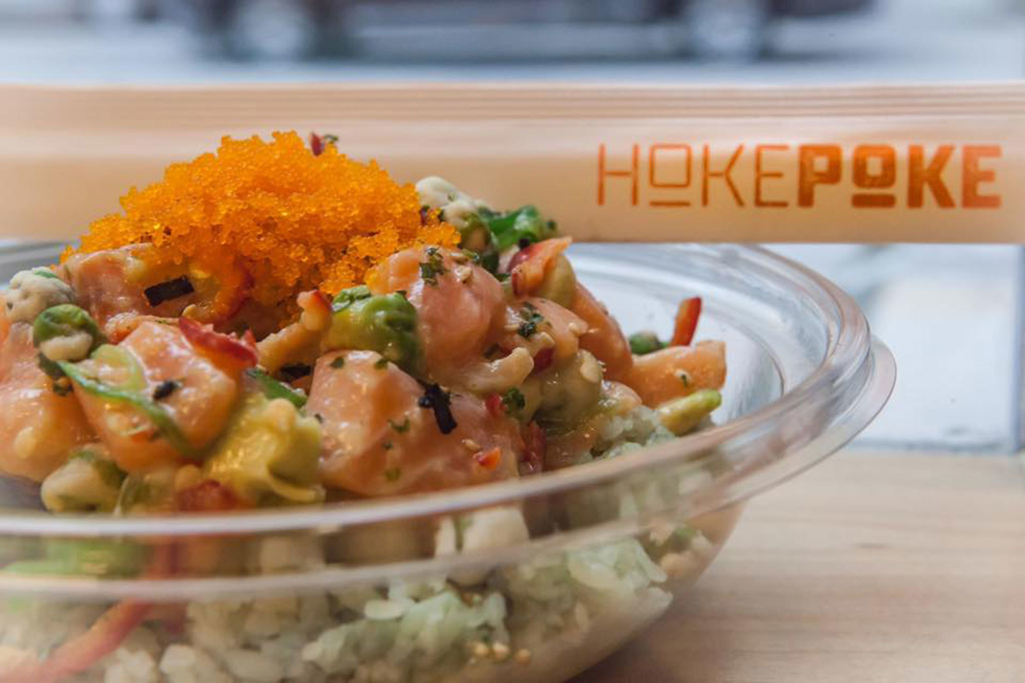 Hoke poke menu