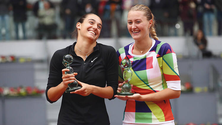 Caroline Garcia and Kristina Mladenovic