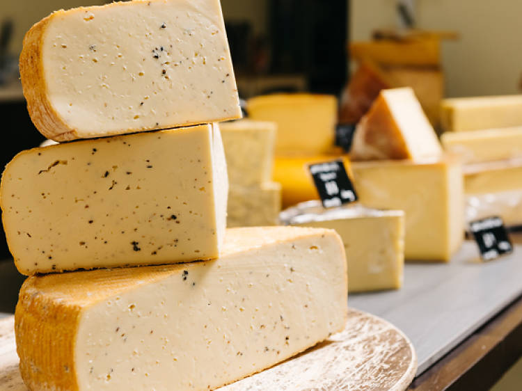 Buy gourmet cheese from The Cheese Shop