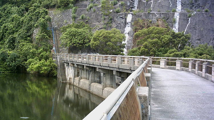 Hok Tau reservoir dam