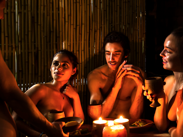 Bums on seats! The pop-up naked restaurant is becoming permanent Bums on seats! The pop-up naked restaurant is becoming permanent