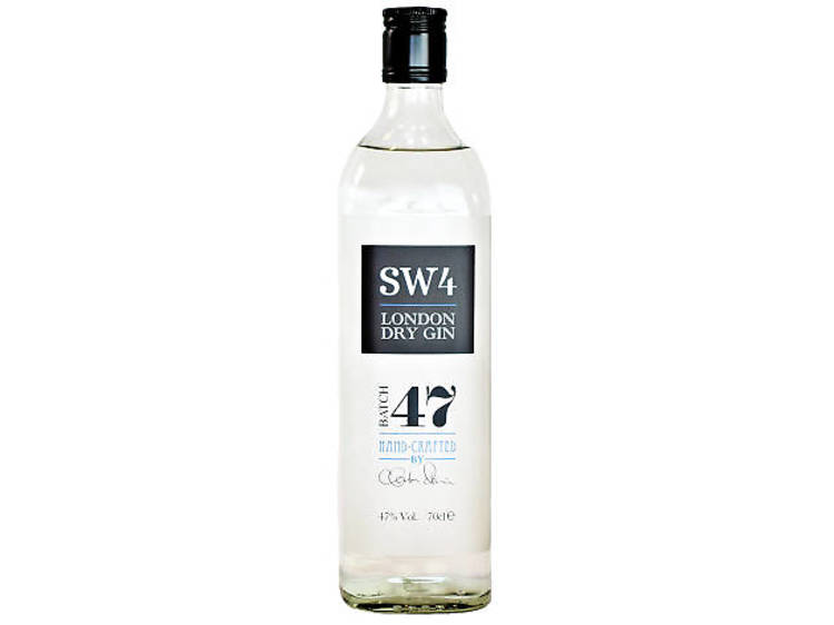 SW4 London Dry Gin Batch 47, Clapham, 47% ABV