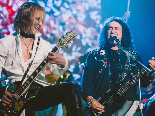 Yoshiki and Gene Simmons