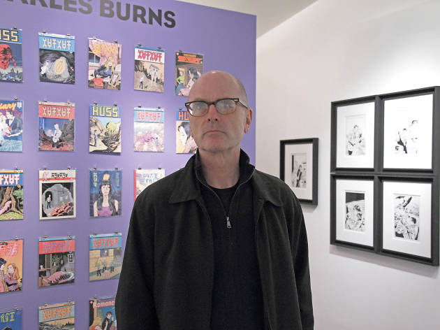Charles Burns BD expo bande dessinée exposition Charles Burns BD expo bande dessinée exposition