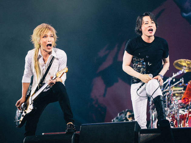 See photos of Yoshiki jamming with Gene Simmons at Japan's giant music festival See photos of Yoshiki jamming with Gene Simmons at Japan's giant