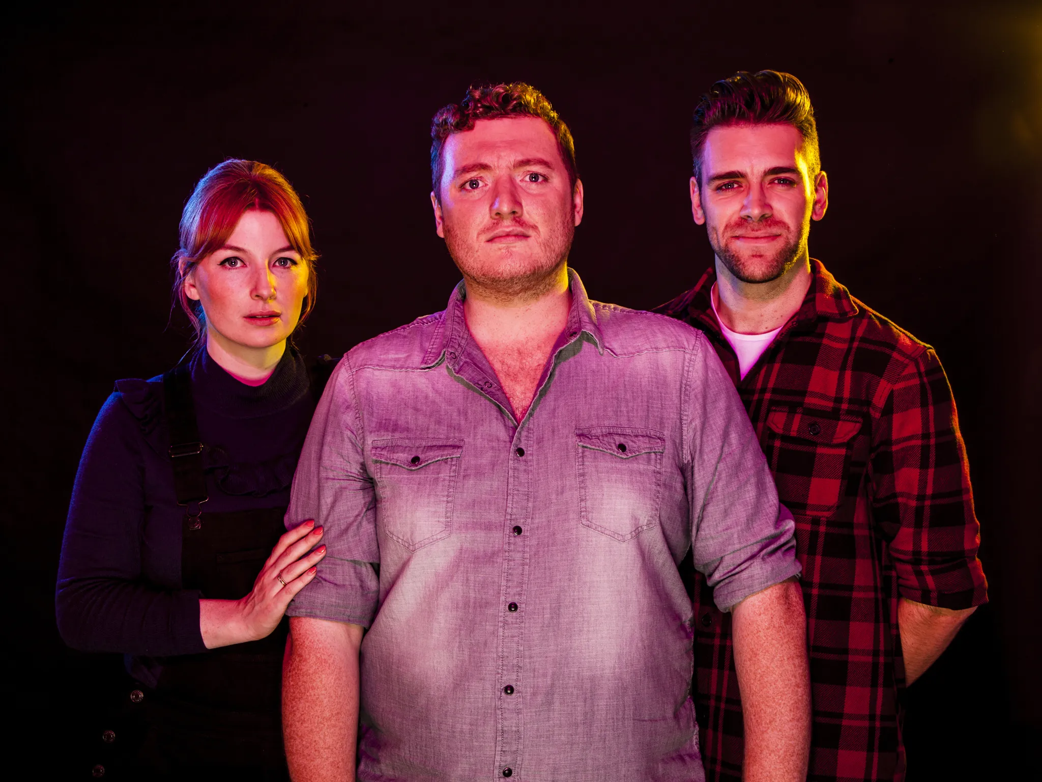 Alice, Jamie and James from My Dad Wrote a Porno