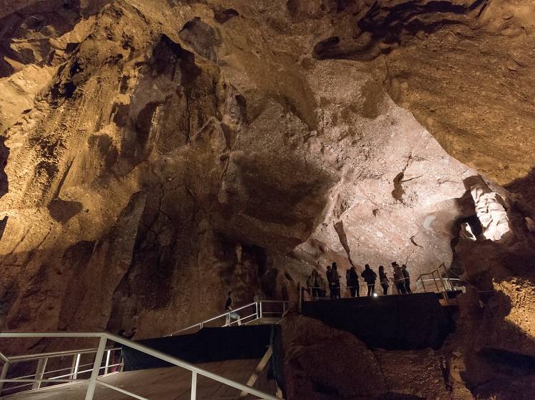 Afternoon day 1: The bowels of Montserrat 