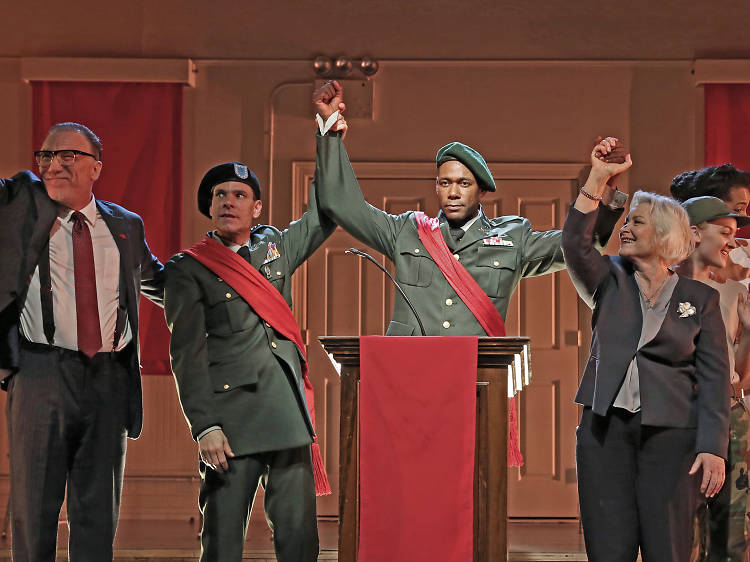 Theater review: Coriolanus holds up a cracked mirror to the Presidential race