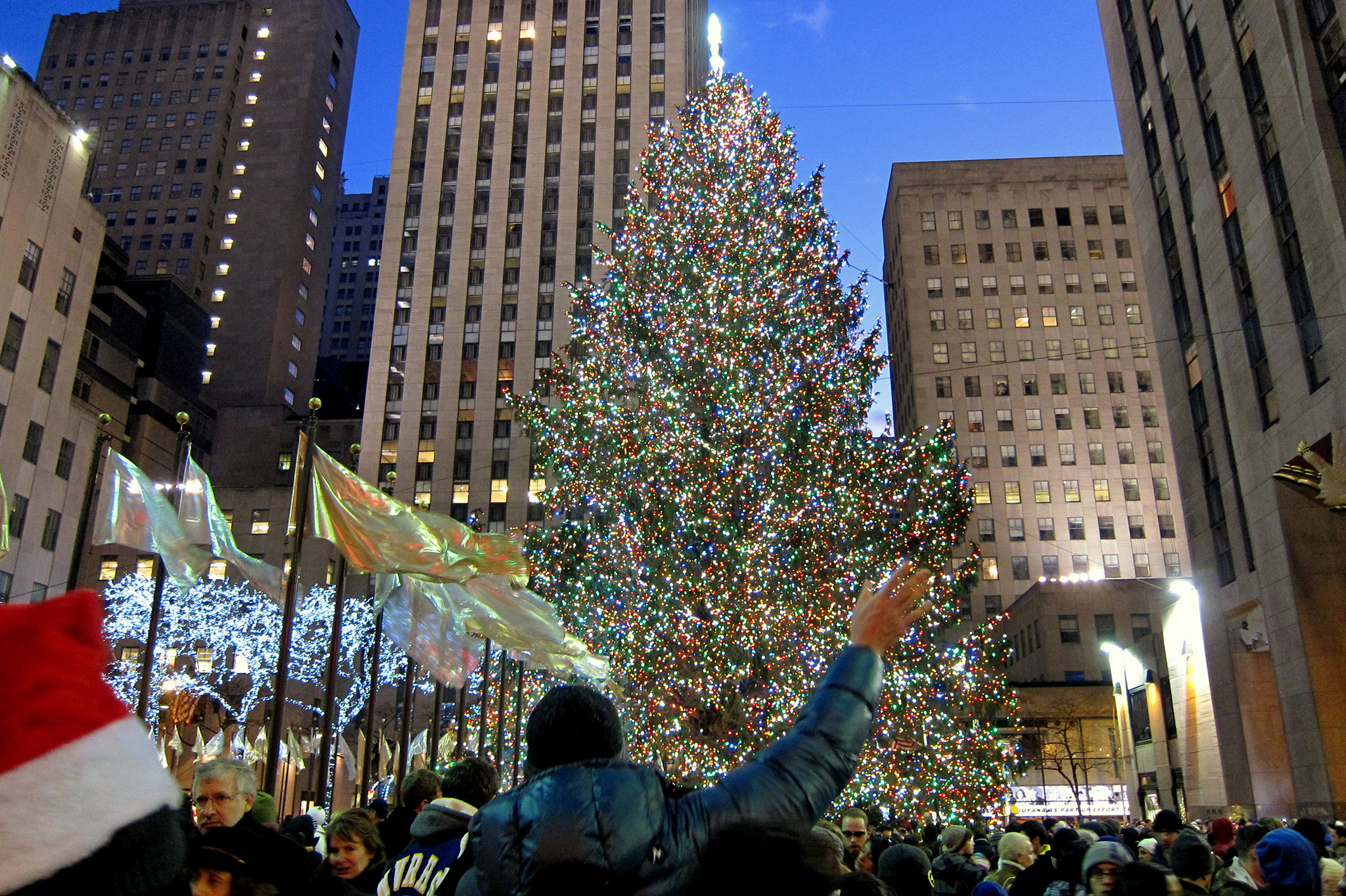 30+ Times Square New York City Christmas Time Pictures