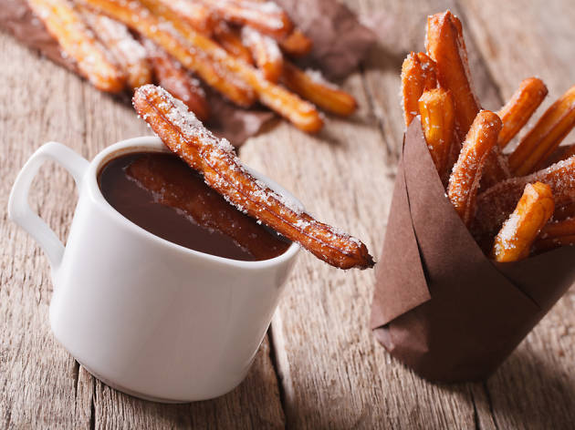 Xocolata amb xurros Xocolata amb xurros