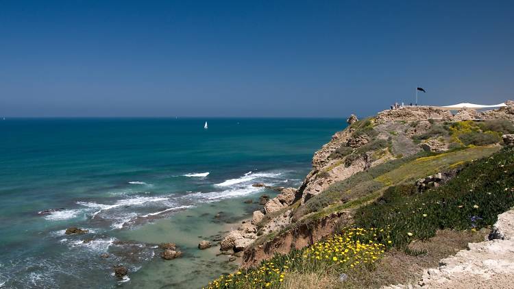 Der Nationalpark und Strand von Apollonia