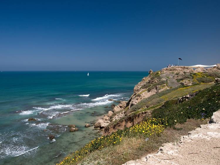 Der Nationalpark und Strand von Apollonia