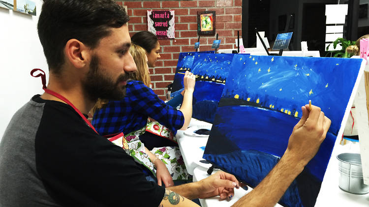 Check out the best painting classes in NYC