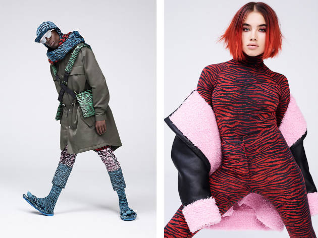 KENZO x H&M KENZO x H&M koleksiyonunun lookbook'undan