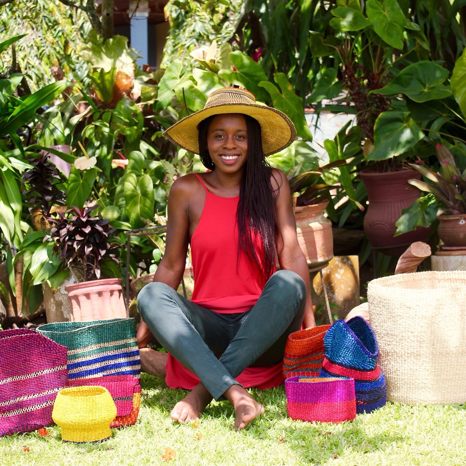 Aaks basket top bags