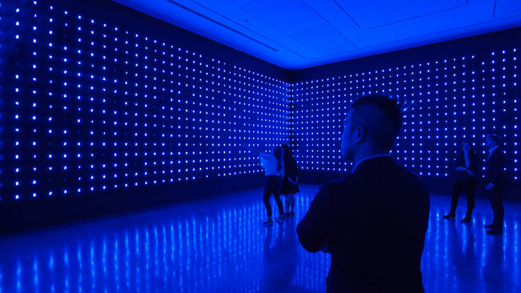 Tatsuo Miyajima Connect With Everything 2016 MCA installation view 01 feat Mega Death photographer credit Anna Kucera (c) Museum of Contemporary Art Australia