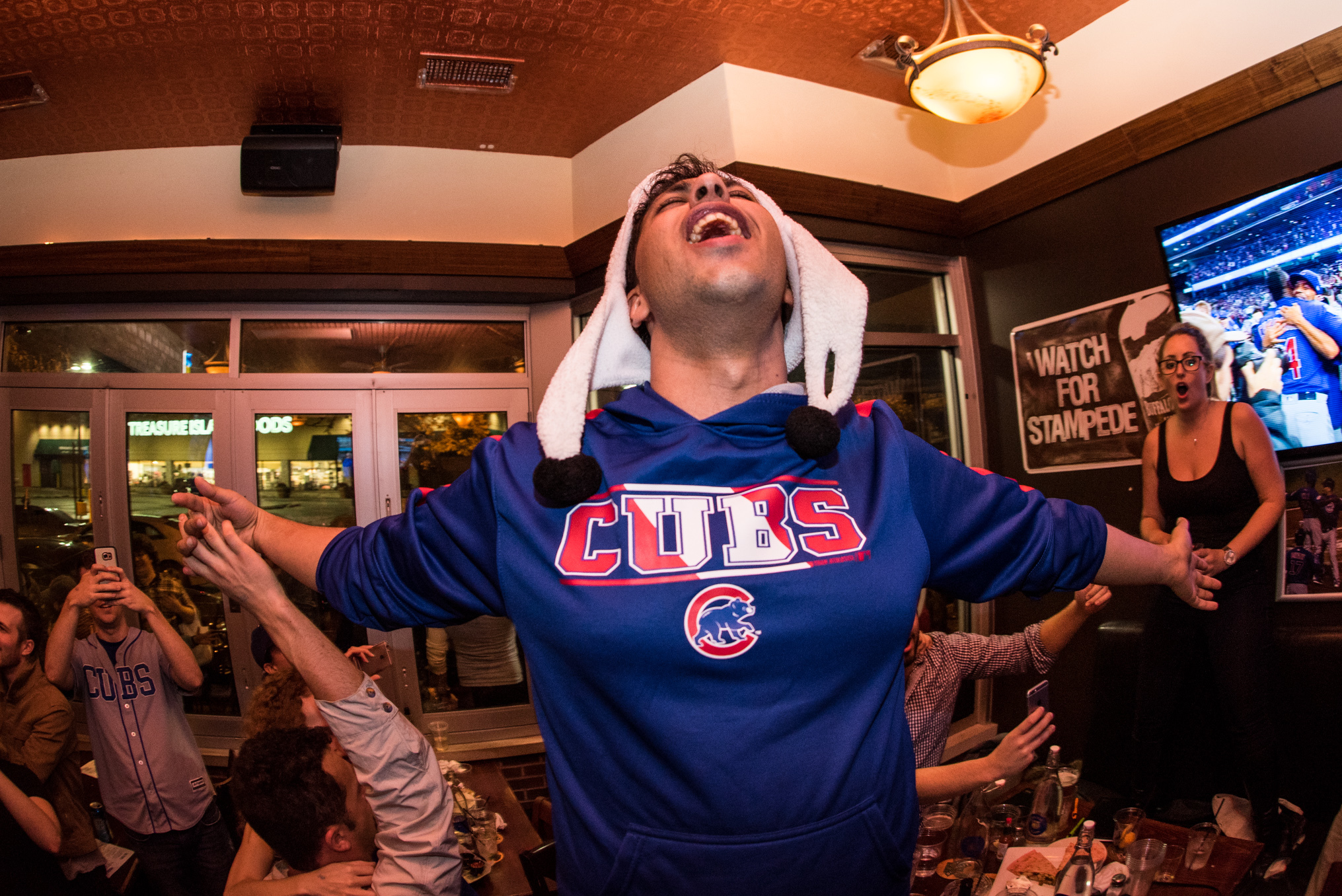 Chicago Cubs: 2016 World Series Champs Wrigleyville Mural