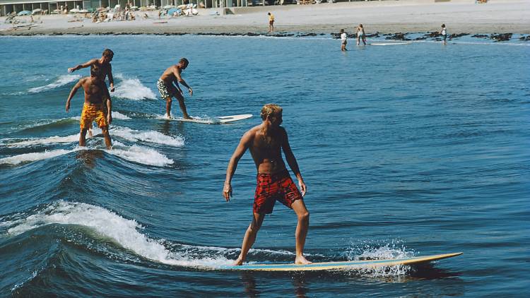 Promo still from the film Slim Aarons: The High Life