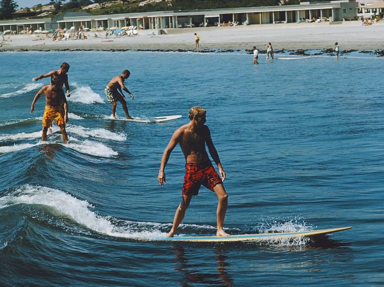 Promo still from the film Slim Aarons: The High Life