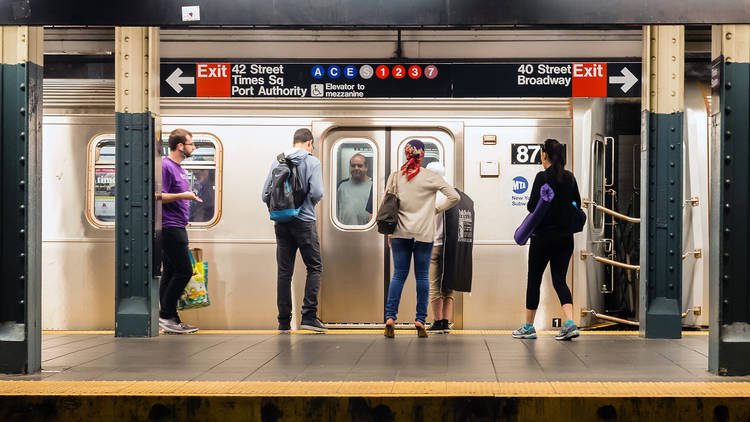 Ride the biggest subway system in the United States