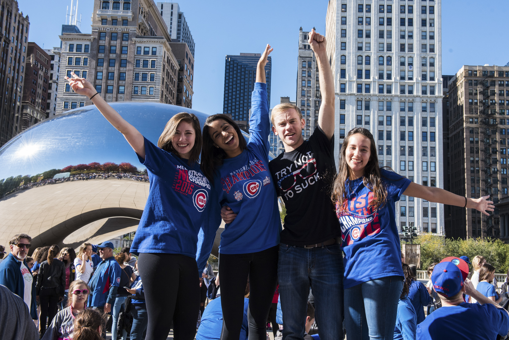 The best moments from the Cubs championship parade