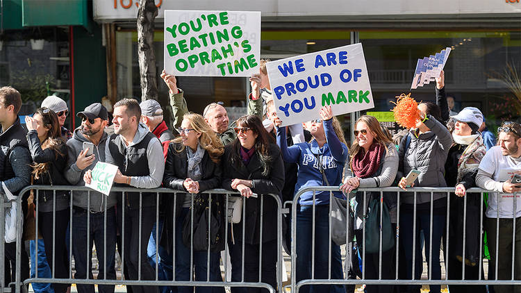 Make a sign for the NYC Marathon