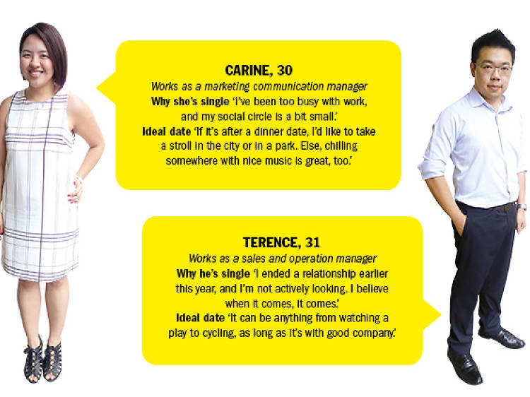 Find me a date: Carine and Terence