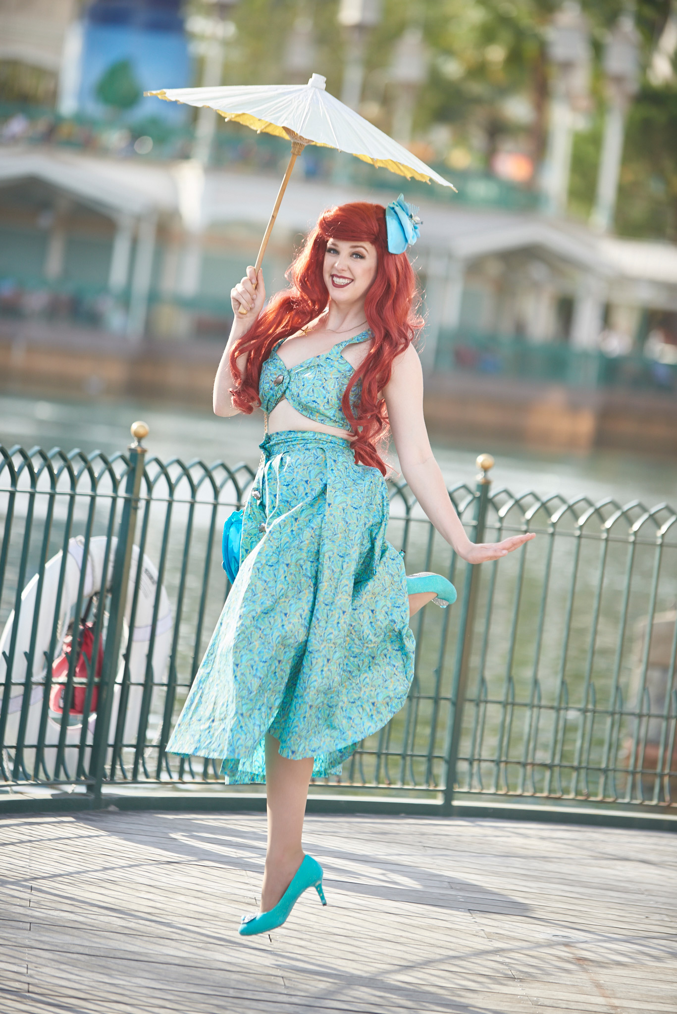 Thousands show off their most stylish outfits for Dapper Day at Disneyland