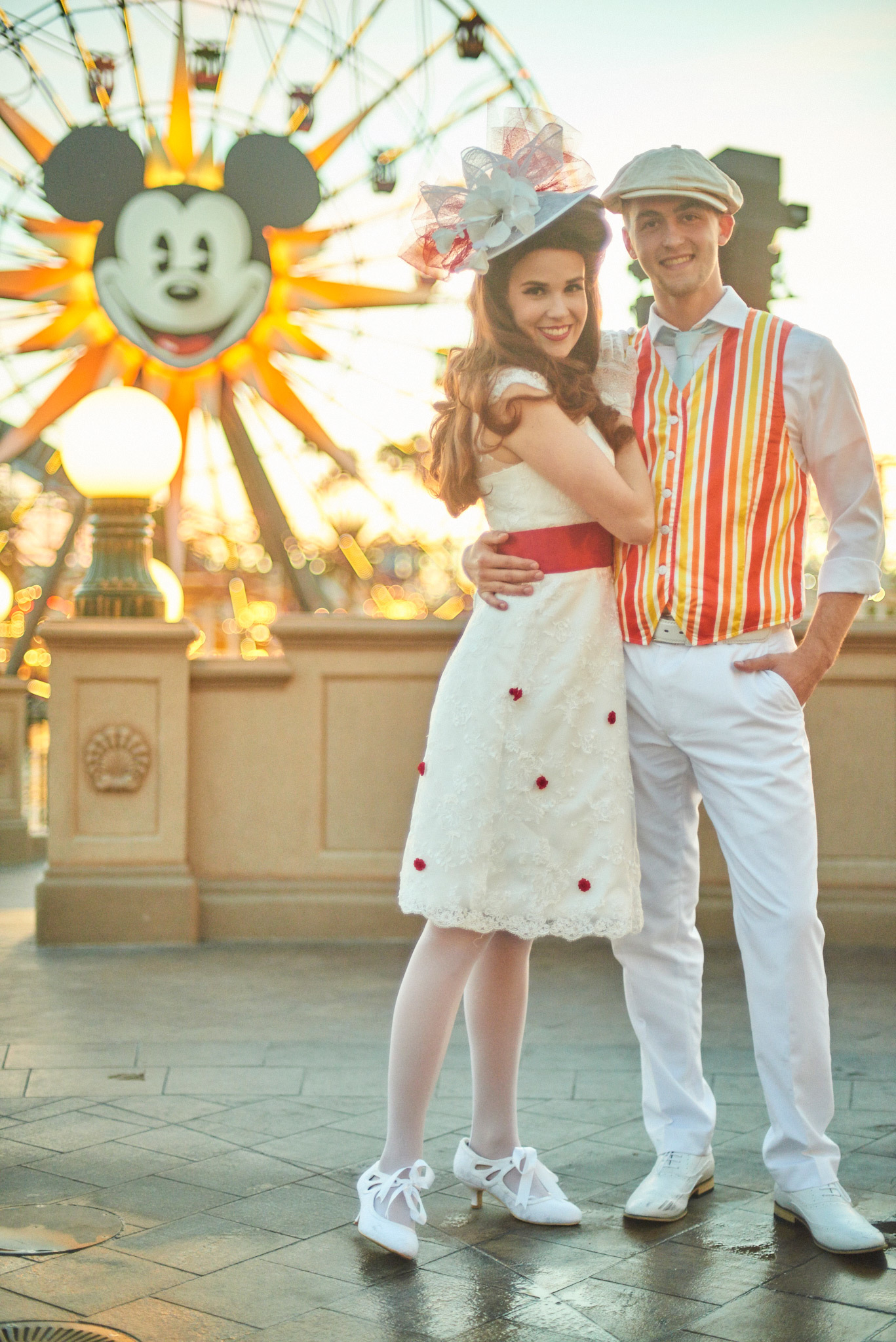 Thousands show off their most stylish outfits for Dapper Day at Disneyland
