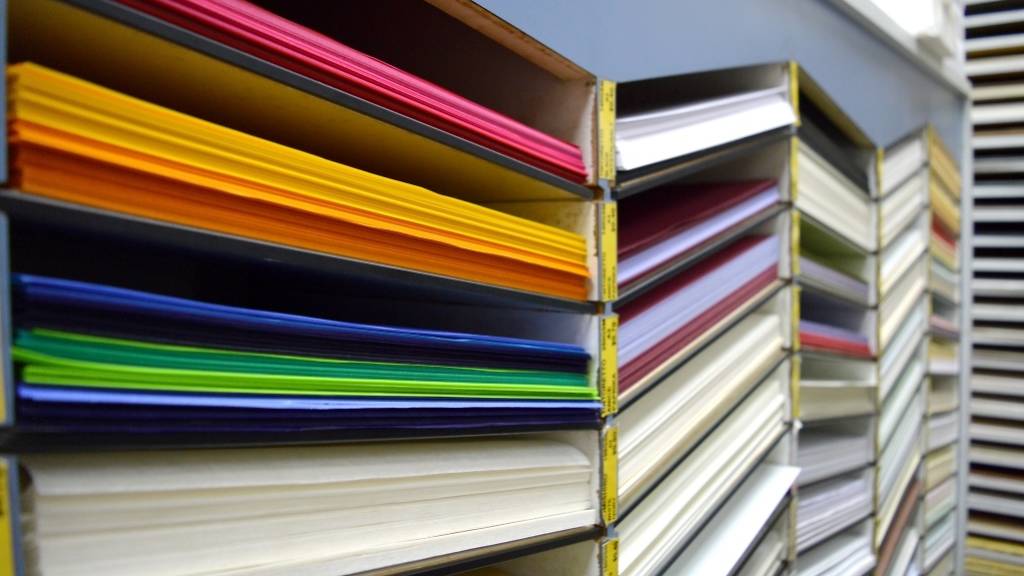 Fancy Papers Shopping in City Hall, Singapore