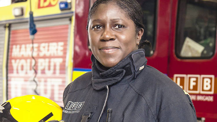 Karen Bell, firefighter