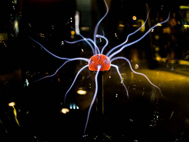 Bola de plasma, CosmoCaixa Bola de plasma, CosmoCaixa