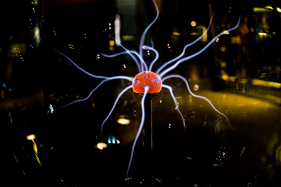 Bola de plasma, CosmoCaixa